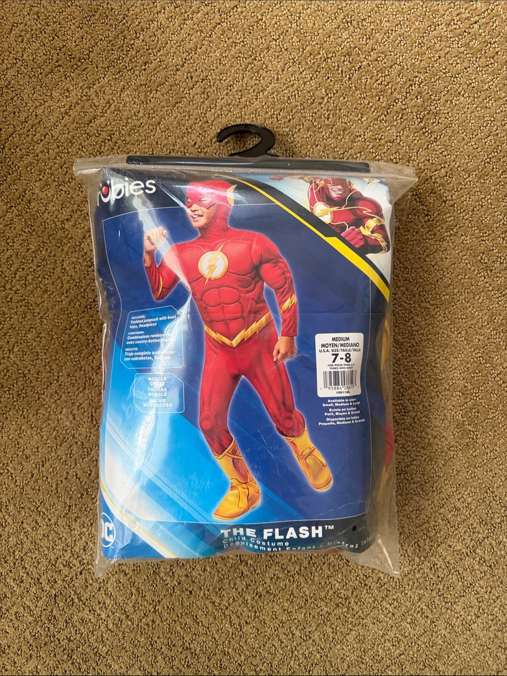 The Flash Kids Costume